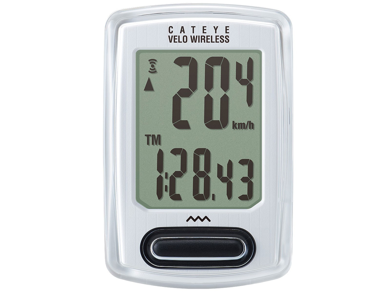 CC CAT VELO WIRELESS (VT230W) BIELY rockbike.live CC CAT VELO WIRELESS (VT230W) BIELY rockbike.live