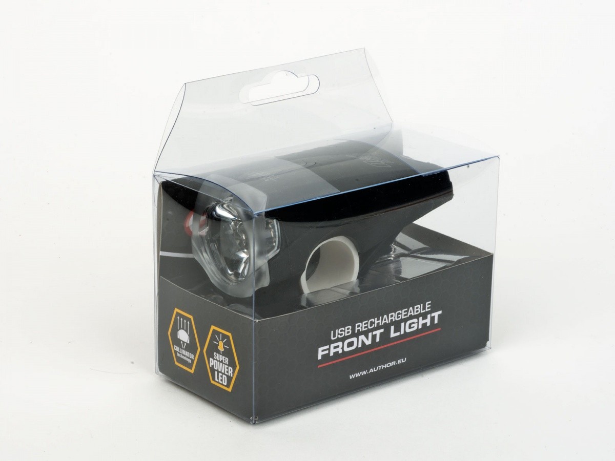 7261 LAMPA PRED. A-NERO 300 lm USB ČIERNA