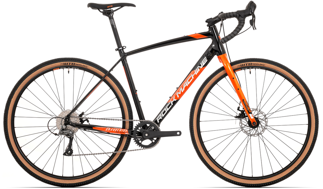 14090-gravelride-200-gloss-black-brick-orange-silver--1110x643-high Rock Machine Gravelride 200 čierna/strieborná/oranžová