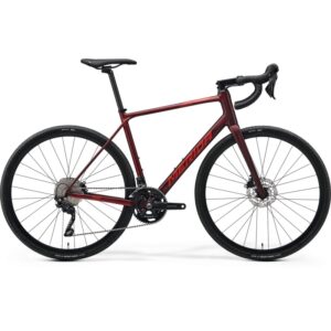 Gravel Merida SCULTURA ENDURANCE GR 500 matná burgundská červená 2025