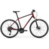 MERIDA CROSSWAY 700 tmavočervený 2024