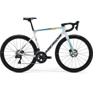 SCULTURA TEAM, road bike, Merida, Bahrain Victorious, 2024 model, pearl blue bike, rockbike.live
