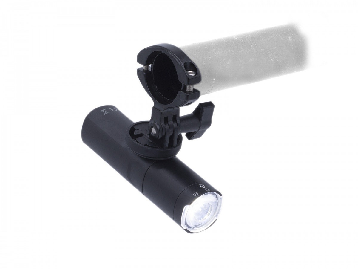 9169 LAMPA PRED. LUMINA 800 lm USB Alloy ČIERNA