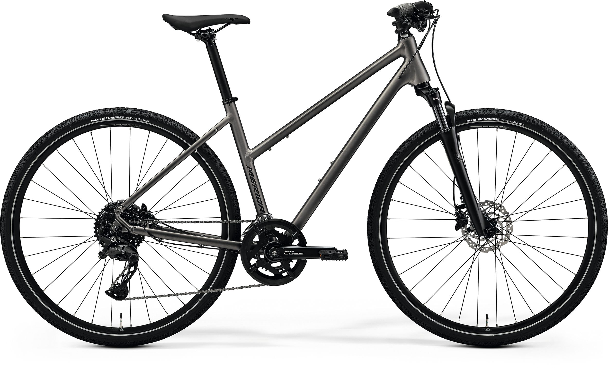 CROSSWAY_L_300_gryblk_MY26 Merida CROSSWAY 300 LADY matný šedý(čierny) 2026