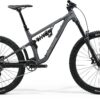 Merida ONE-SIXTY FR 400 matný tmavostrieborný(šedý/čierny) 2024